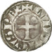 Moneta, Francia, Louis IX, Denier Tournois, MB+, Biglione, Duplessy:193