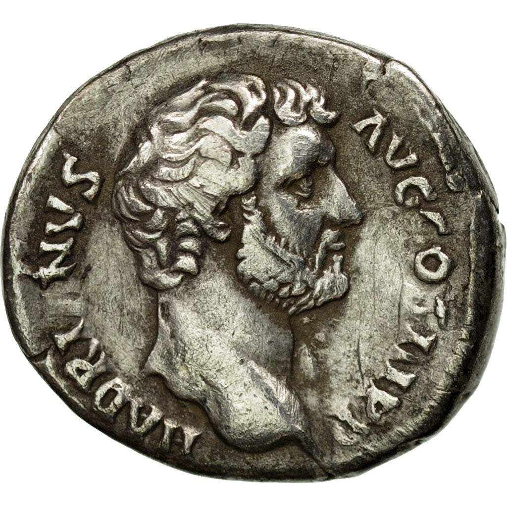 Moneda, Hadrian, Denarius, Rome, MBC, Plata, RIC:261