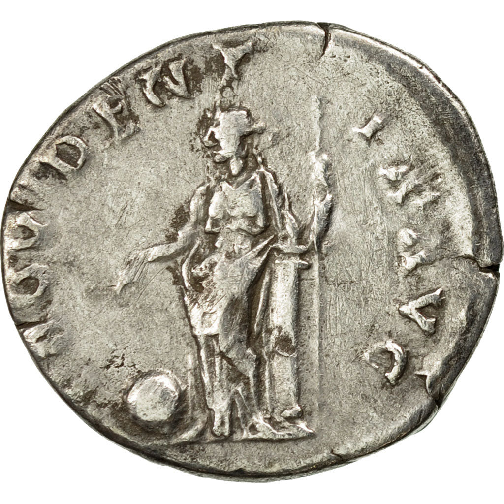 Moneda, Hadrian, Denarius, Rome, MBC, Plata, RIC:261