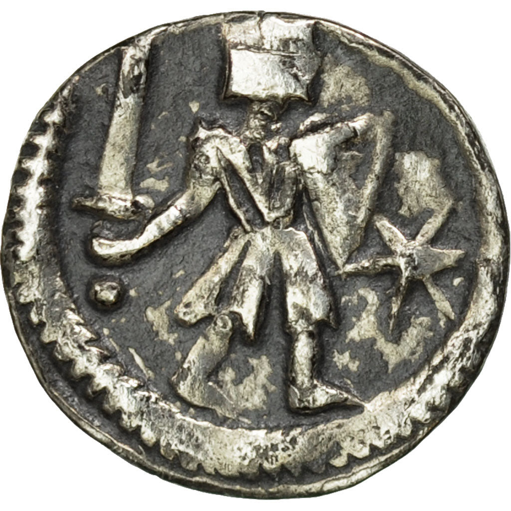 Flanders, Anonymous, Denarius, Bruges, EF(40-45), Silver, Ghyssens:428