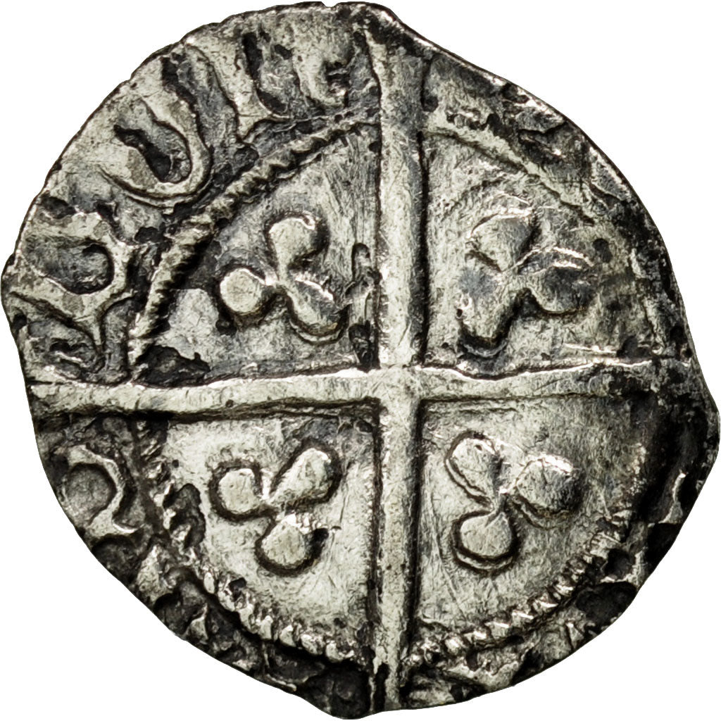 Great Britain, Tudor, Henry VIII, Halfpenny, London, VF(20-25), Silver