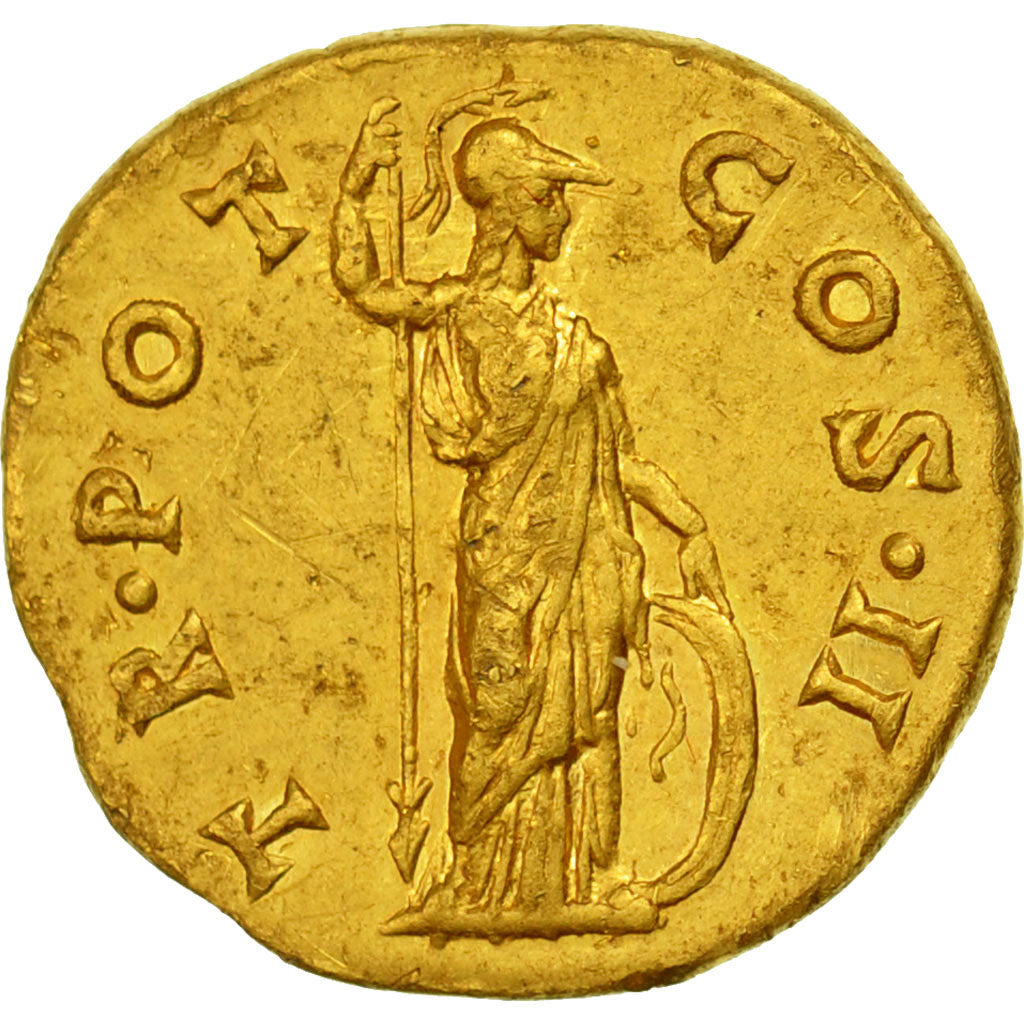 Coin, Marcus Aurelius, Aureus, Rome, AU(55-58), Gold, RIC:435b