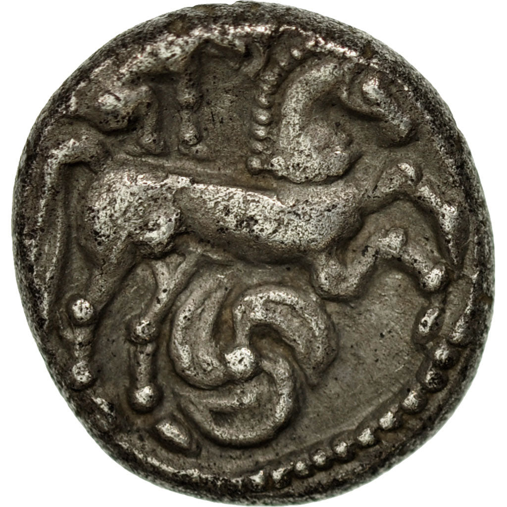 Coin, Carnutes, Drachm, AU(50-53), Silver, Delestrée:3362