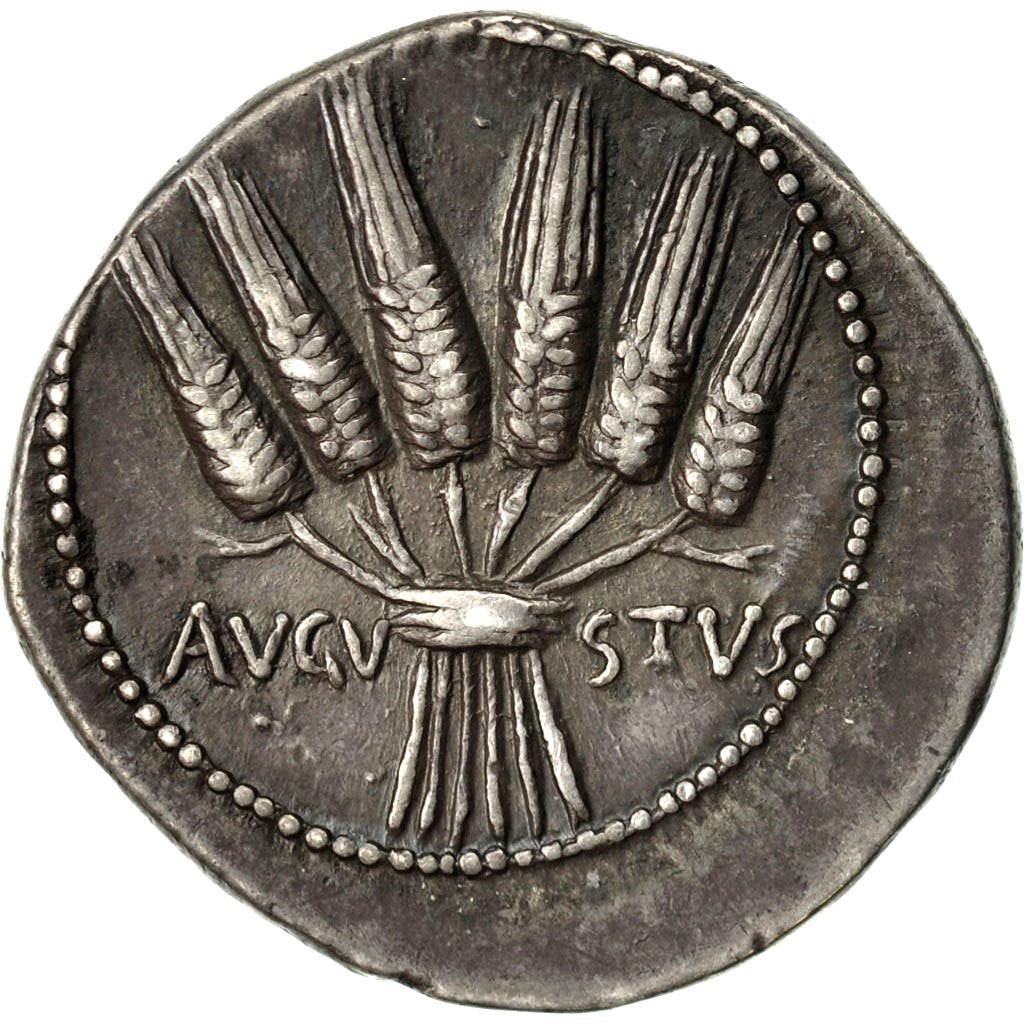 Coin, Augustus, Cistophorus, Ephesos, AU(55-58), Silver, RIC:481