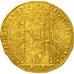 Coin, France, Charles V, Franc à pied, AU(50-53), Gold, Duplessy:360