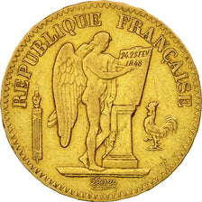 Coin, France, Génie, 20 Francs, 1849, Paris, EF(40-45), Gold, KM:757