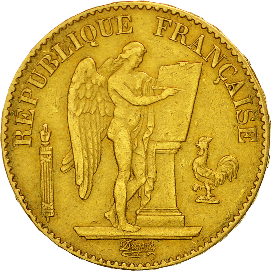 Monnaie, France, Génie, 20 Francs, 1895, Paris, TTB, Or, KM:825, Gadoury:1063