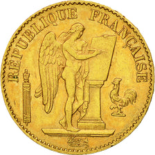 France, Génie, 20 Francs, 1895, Paris, TTB+, Or, KM:825, Gadoury:1063
