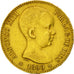 Coin, Spain, Alfonso XIII, 20 Pesetas, 1890, EF(40-45), Gold, KM:693