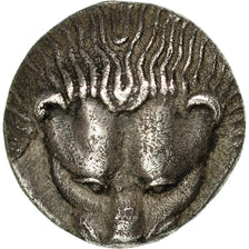 Cimmerian Bosporos, Pantikapaion, Diobol, BB+, Argento
