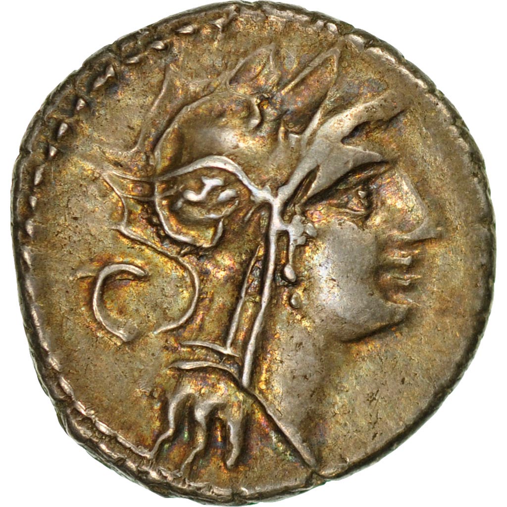 Junia, Denarius, Rome, AU(55-58), Silver, Crawford:337/3