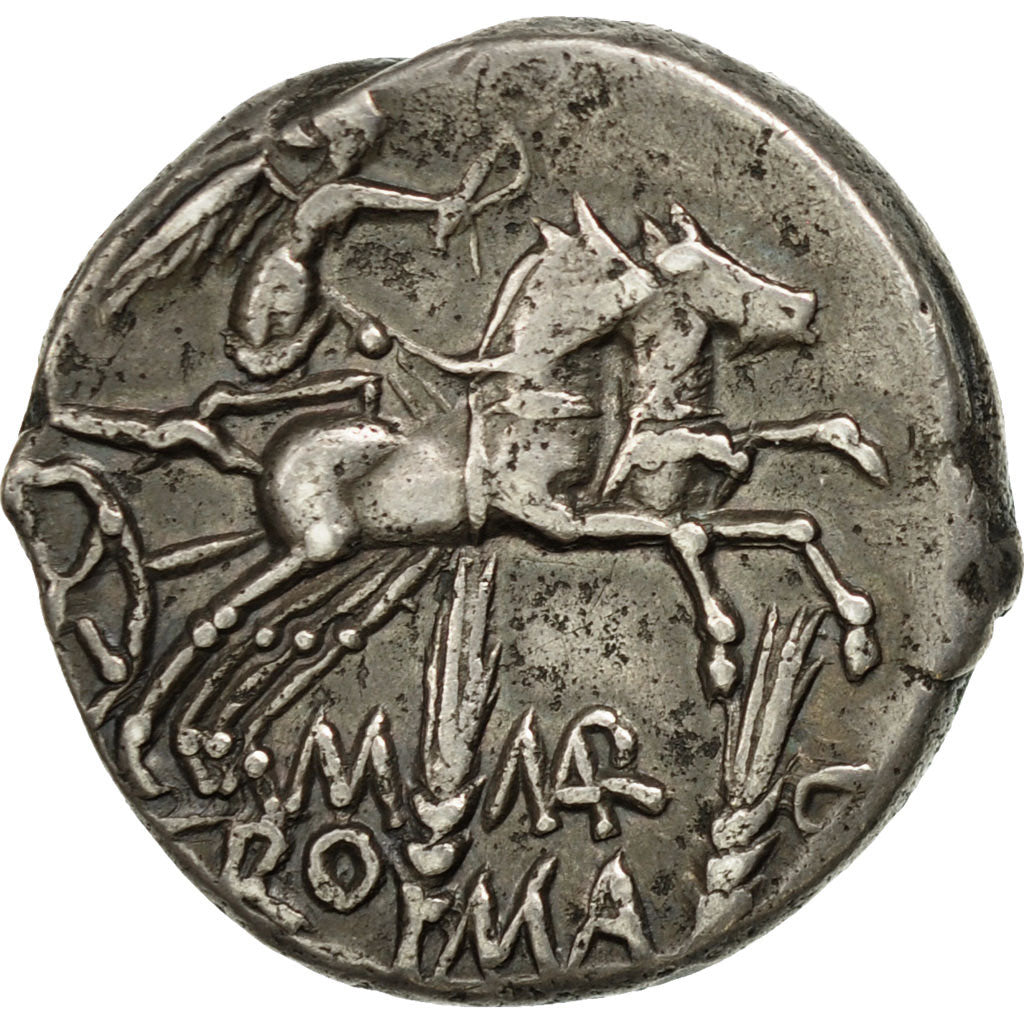 Coin, Marcia, Denarius, Rome, AU(50-53), Silver, Crawford:245/1