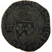 FRANCE, ¼ Ecu, 1584, Rennes, VG(8-10), Silver, Ciani #1510, 9.40