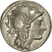 Moneda, Mallia, Denarius, Rome, SC, Plata, Crawford:299/1a