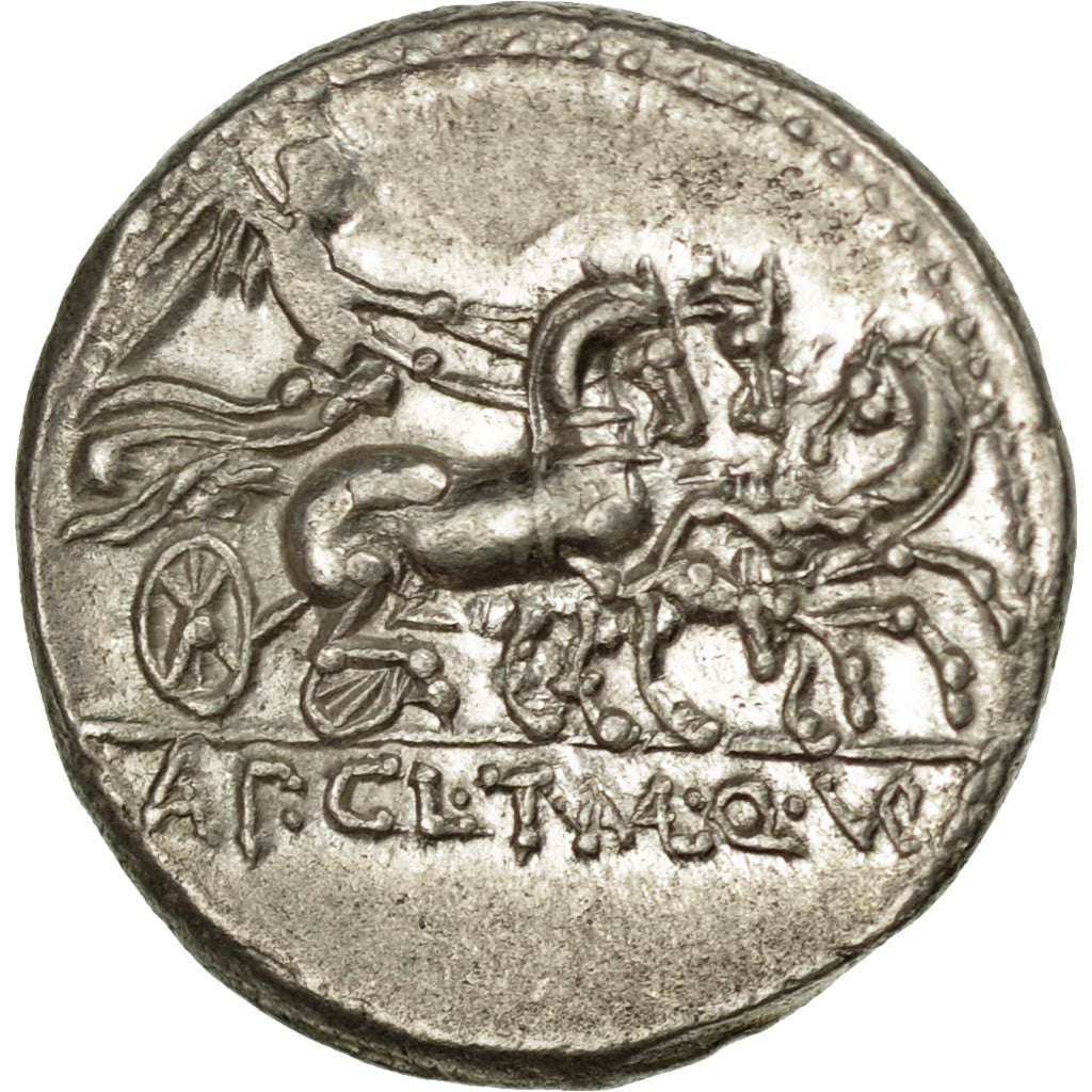Coin, Mallia, Denarius, Rome, MS(63), Silver, Crawford:299/1a
