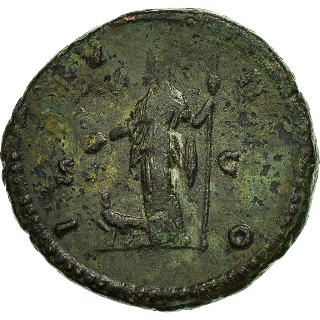 Moneda, Crispina, As, Rome, MBC, Bronce, RIC:679