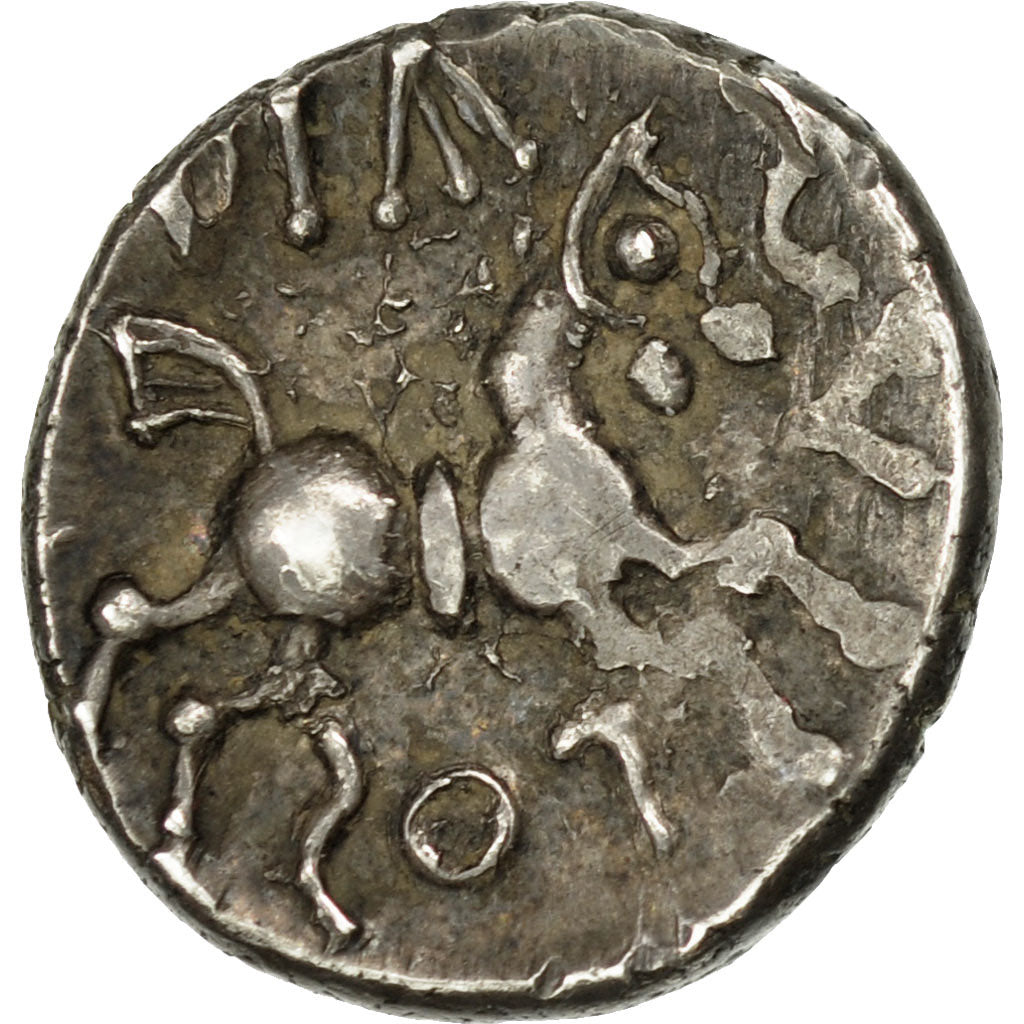 Münze, Aedui, Denarius, SS+, Silber, Delestrée:3220