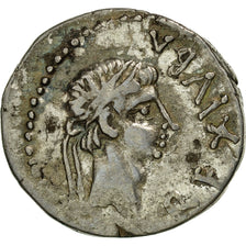 Coin, Mauretanian Kingdom, Juba II, Denarius, Caesarea, EF(40-45), Silver, SNG