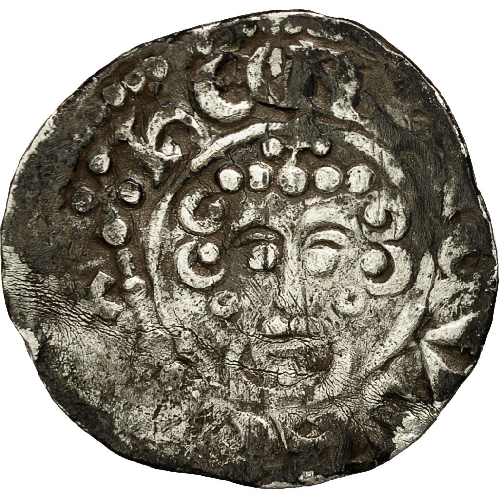 Great Britain, John, Penny, Exeter, VF(20-25), Silver, Spink:1351