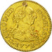 España, Charles III, 1/2 Escudo, 1772, Madrid, MBC, Oro, KM:415.1