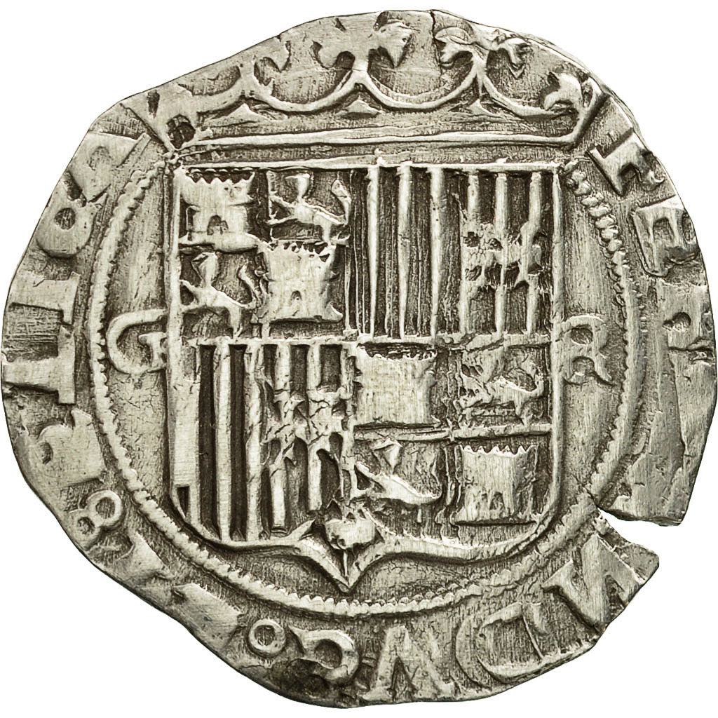 Spanien, Ferdinand & Isabel, Real, Granada, SS, Silber