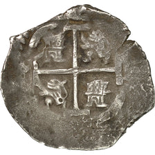 Monnaie, Bolivie, Charles II, 2 Reales, 1698, Potosi, TTB, Argent, KM:24