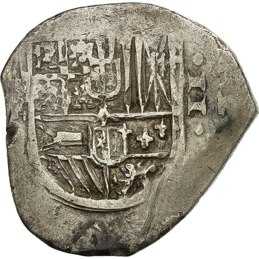 España, Philip IV, 2 Reales, Indeterminate date and mint, MBC, Plata