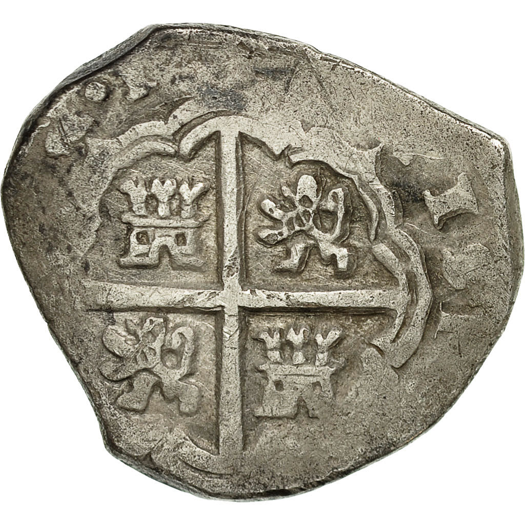España, Philip IV, 2 Reales, Indeterminate date and mint, MBC, Plata
