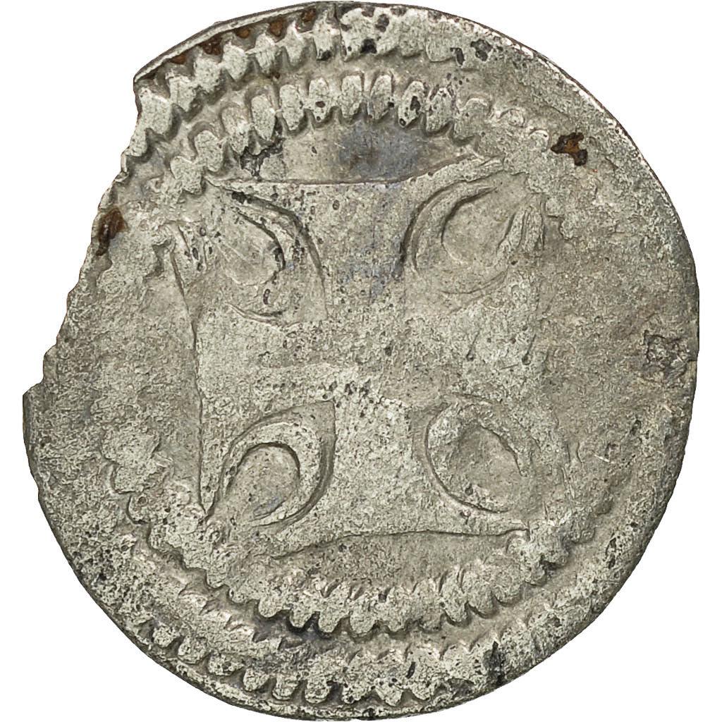 Coin, France, Hainaut, Denarius, Valenciennes, VF(20-25), Silver, Boudeau:2084