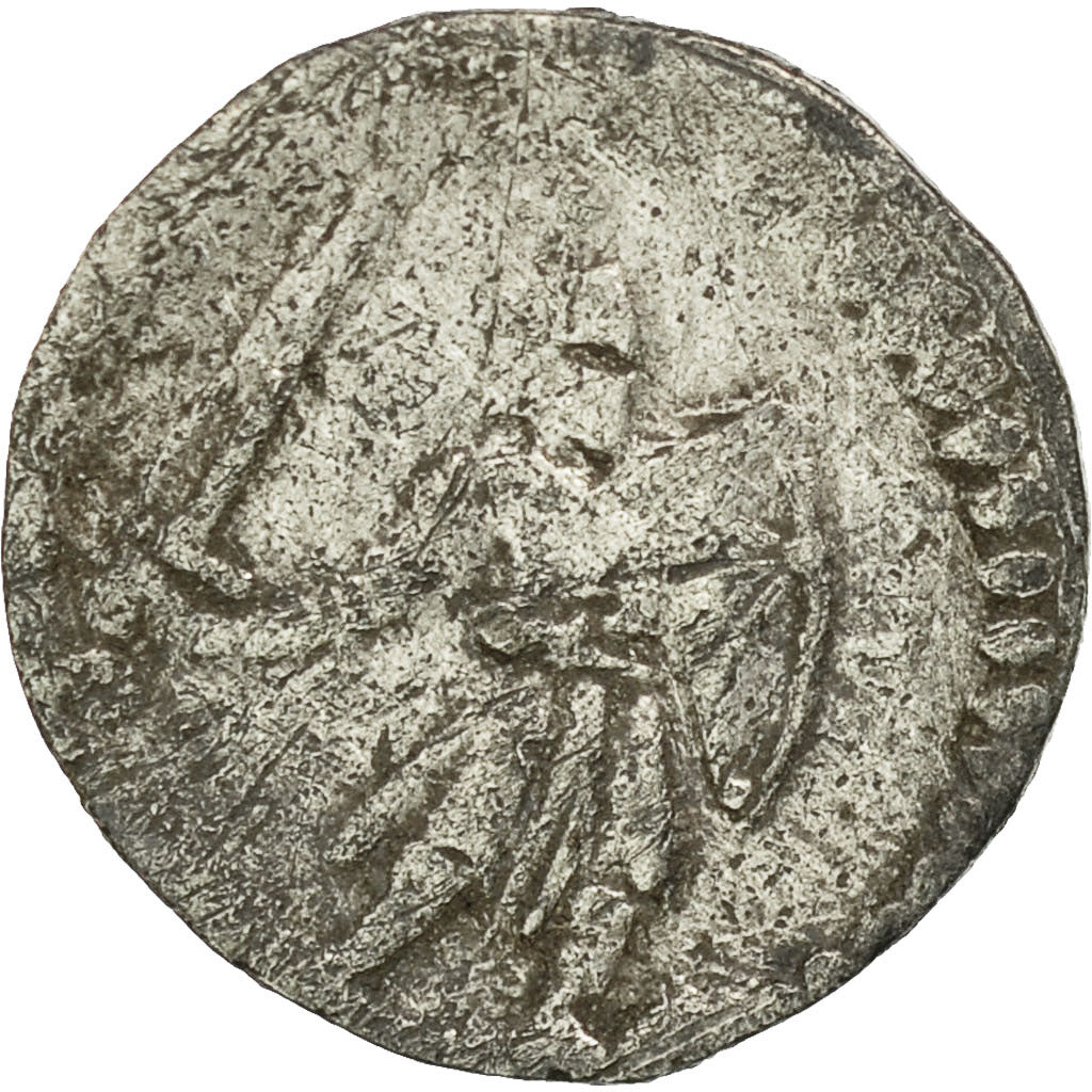 Coin, Belgium, Flanders, Anonymous, Denarius, Bruges, VF(30-35), Silver