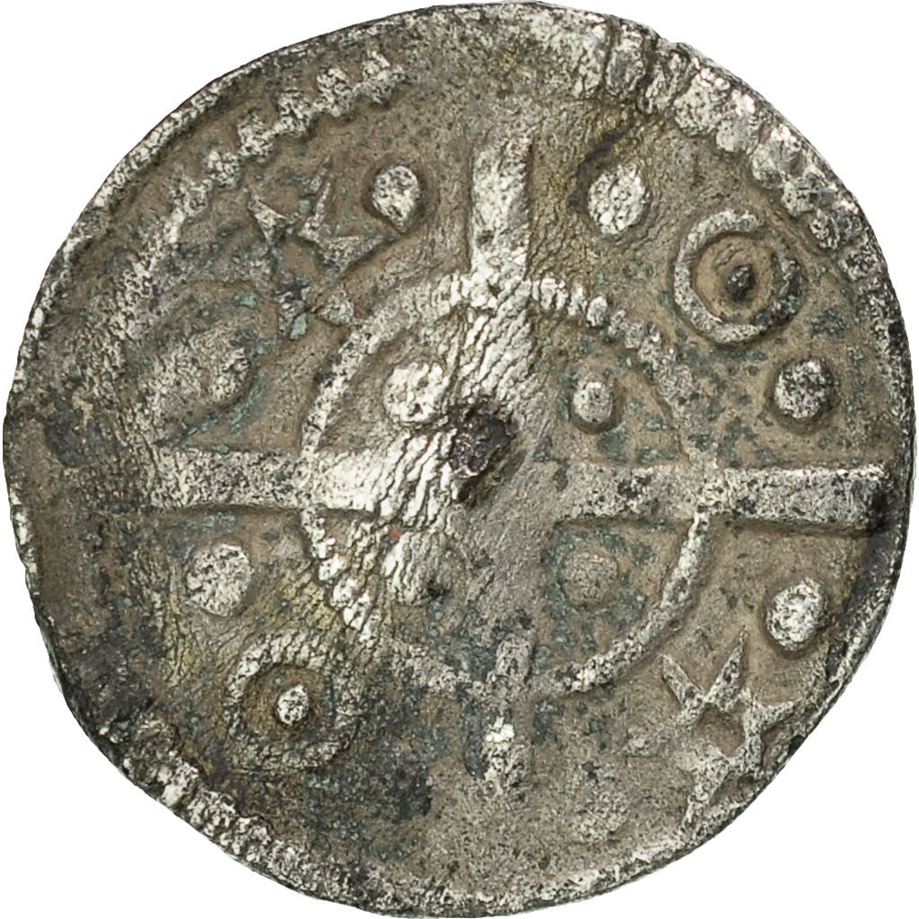 Coin, Belgium, Flanders, Anonymous, Denarius, Alost, VF(30-35), Silver