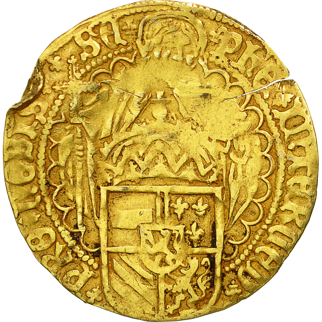 Netherlands, HOLLAND, Philippe le Beau, Florin D'or, VF(30-35), Gold