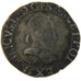 FRANCE, 1/2 Franc, 1587, Rennes, VF(20-25), Silver, Ciani #1431, 6.90