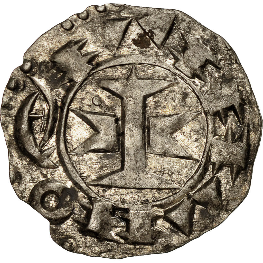 Monnaie, France, Languedoc, Anonymes, Denier, TTB+, Billon, Boudeau:753