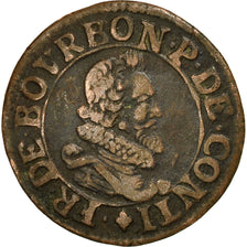 France, CHATEAU-RENAUD, François de Bourbon, Double Tournois, Undated, VF(30-35)