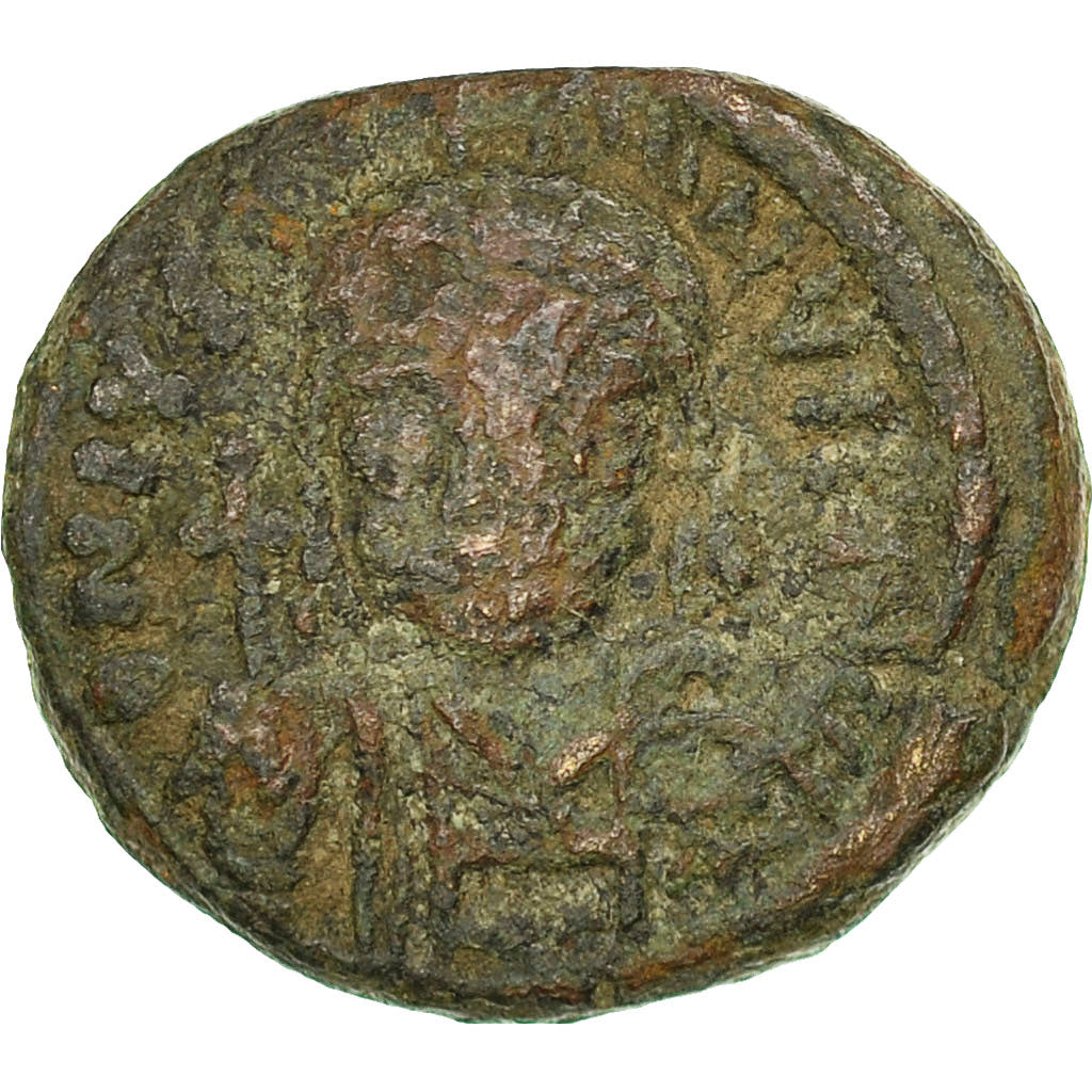 Justin II, Decanummium, Uncertain Sicilian Mint, VF(20-25), Bronze, Sear:416H