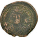 Moneta, Maurice Tiberius, Follis, Antioch, MB+, Bronzo, Sear:533