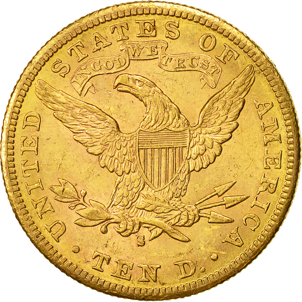 Moneta, Stati Uniti, Coronet Head, $10, Eagle, 1887, U.S. Mint, San Francisco