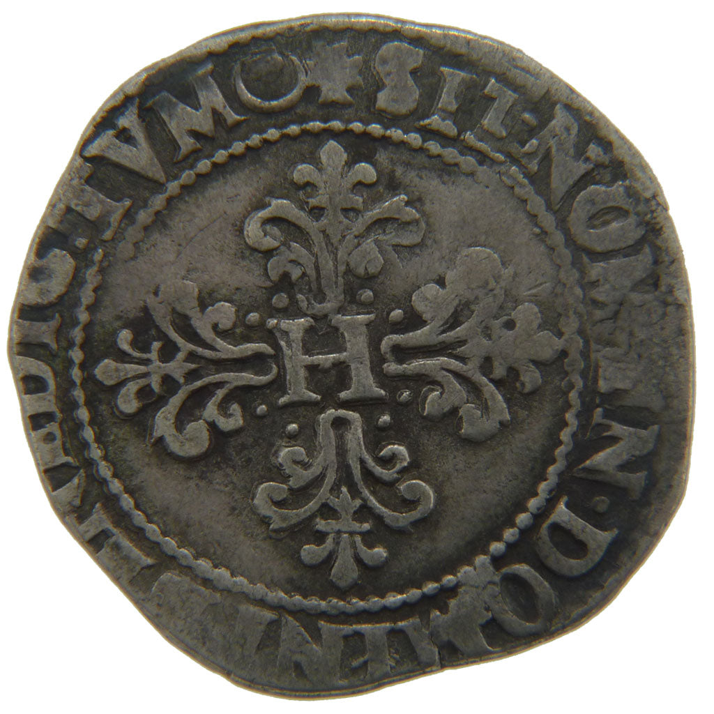 FRANCE, 1 Franc, 1579, F(12-15), Silver, Duplessy #1130, 13.90