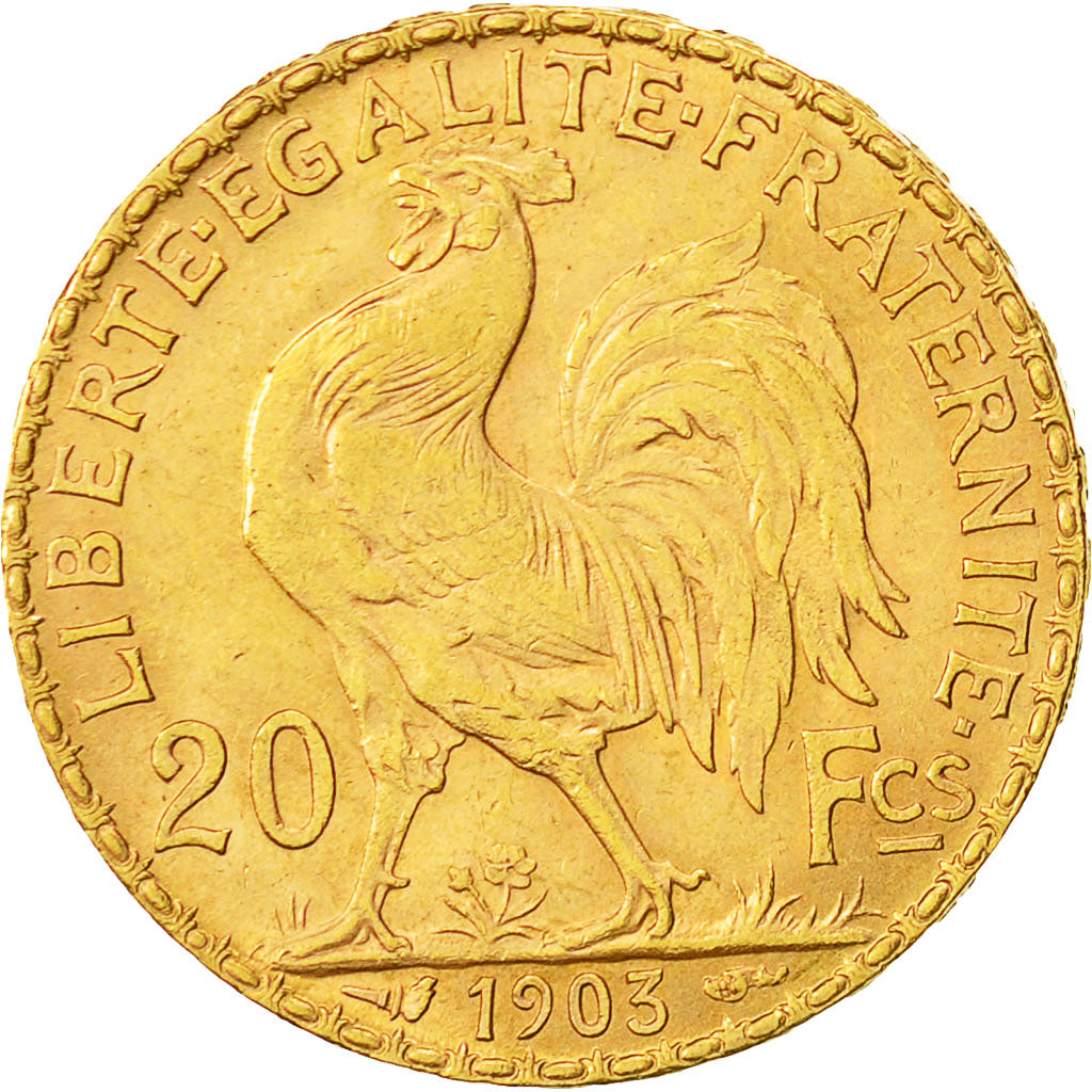 Monnaie, France, Marianne, 20 Francs, 1903, Paris, SPL, Or, KM:847