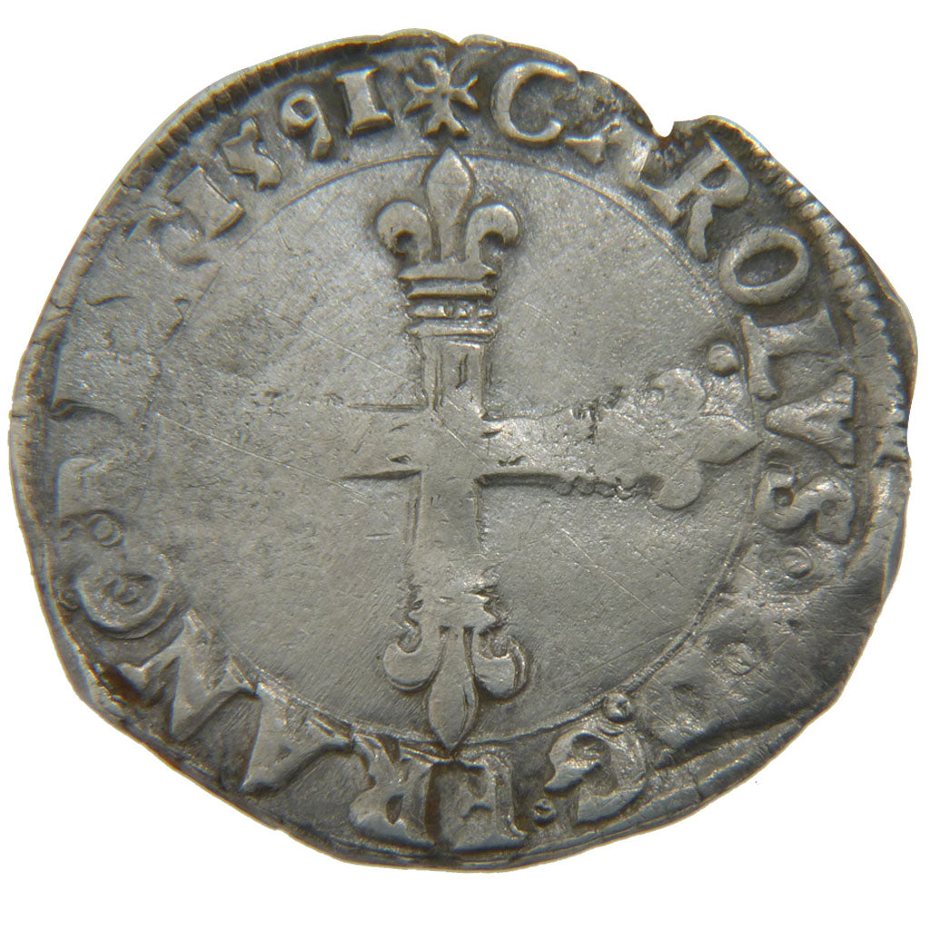 Charles X, Roi de la Ligue, ¼ Ecu