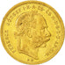 Munten, Hongarije, Franz Joseph I, 8 Forint 20 Francs, 1878, Kremnitz, ZF, Goud