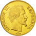 Moneda, Francia, Napoleon III, Napoléon III, 100 Francs, 1855, Paris, MBC+