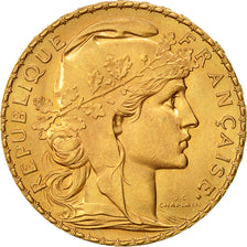 Monnaie, France, Marianne, 20 Francs, 1912, SPL+, Or, KM:857, Gadoury:1064a