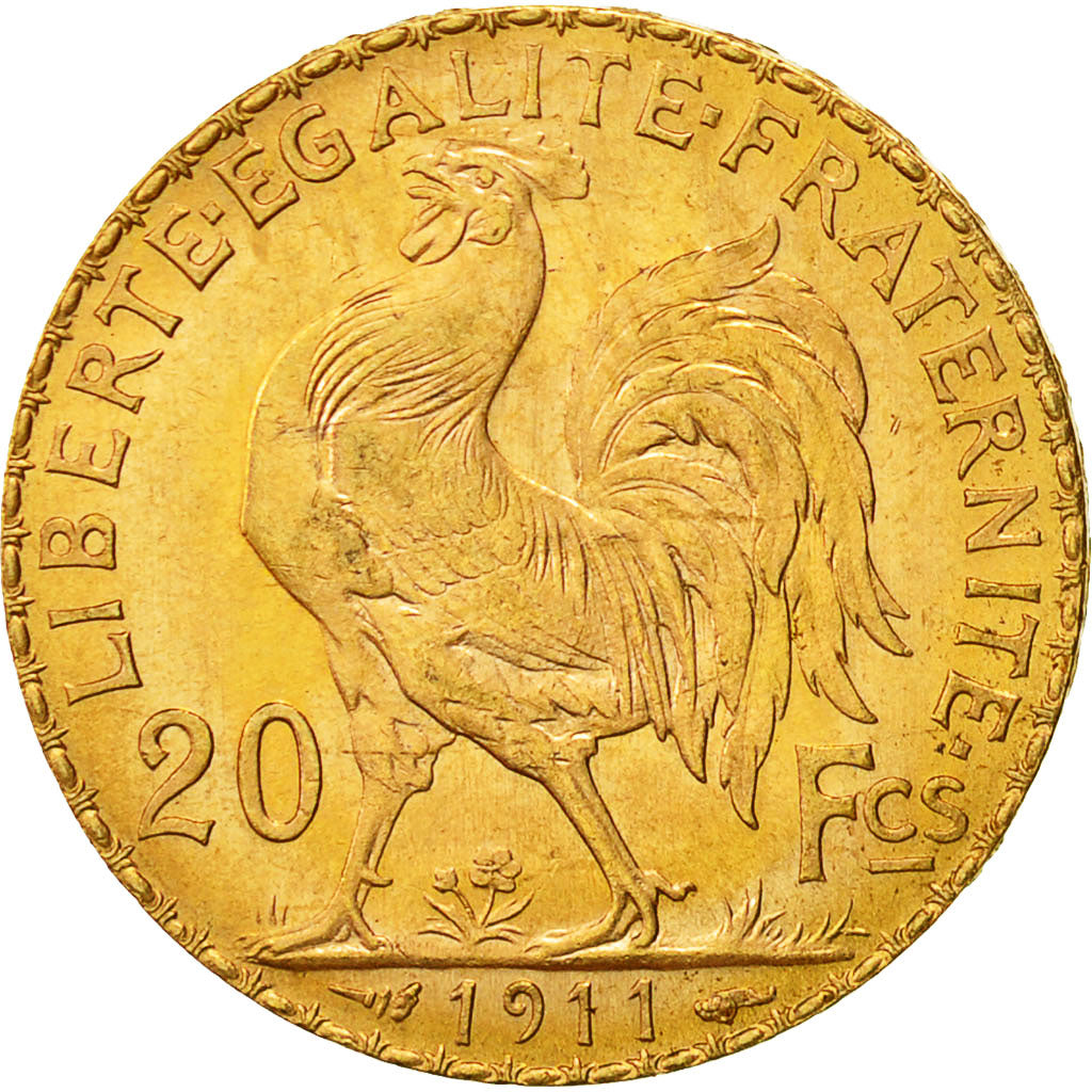 Monnaie, France, Marianne, 20 Francs, 1911, SPL+, Or, KM:857, Gadoury:1064a