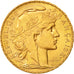 Moneta, Francia, Marianne, 20 Francs, 1908, SPL+, Oro, KM:857, Gadoury:1064a