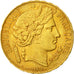 Frankreich, Cérès, 20 Francs, 1851, Paris, SS+, Gold, KM:762, Gadoury:1059