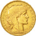 Moneda, Francia, Marianne, 20 Francs, 1903, Paris, MBC+, Oro, KM:847