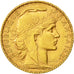 Moneta, Francia, Marianne, 20 Francs, 1906, BB+, Oro, KM:847, Gadoury:1064