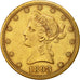 États-Unis, Coronet Head, $10, Eagle, 1893, Carson City, TTB, Or, KM:102